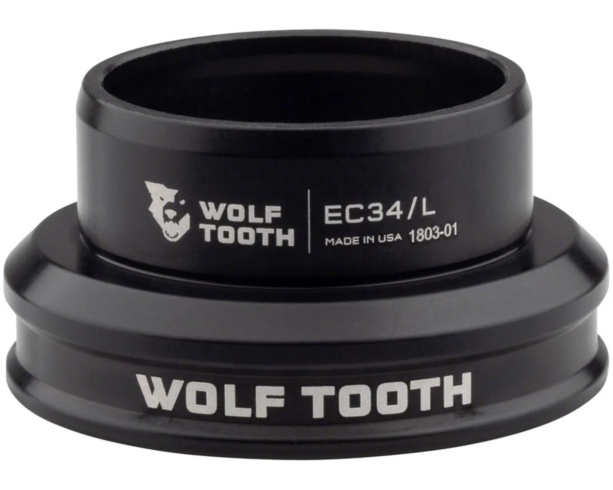 Wolf Tooth Components Performance EC Headset Lower (Black) (EC34/30)